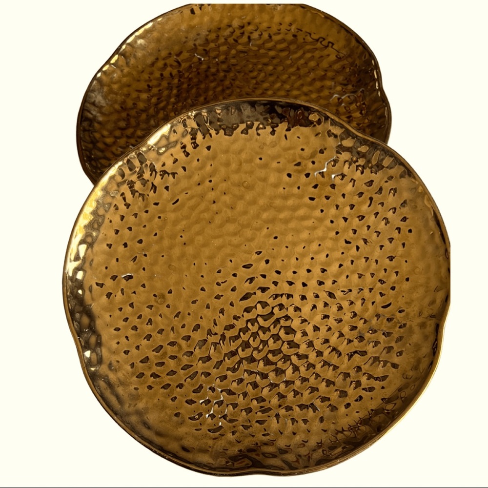 DONATED VTG GOLD PLATES